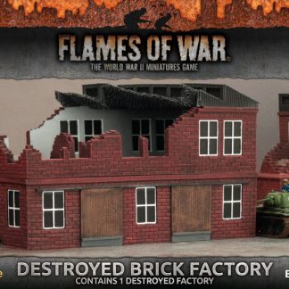 BB234 Brick Factory Flames of War Battlefield in a Box 